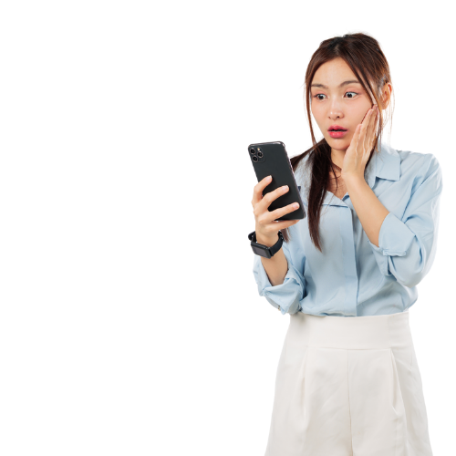 Surprised Entrepreneur